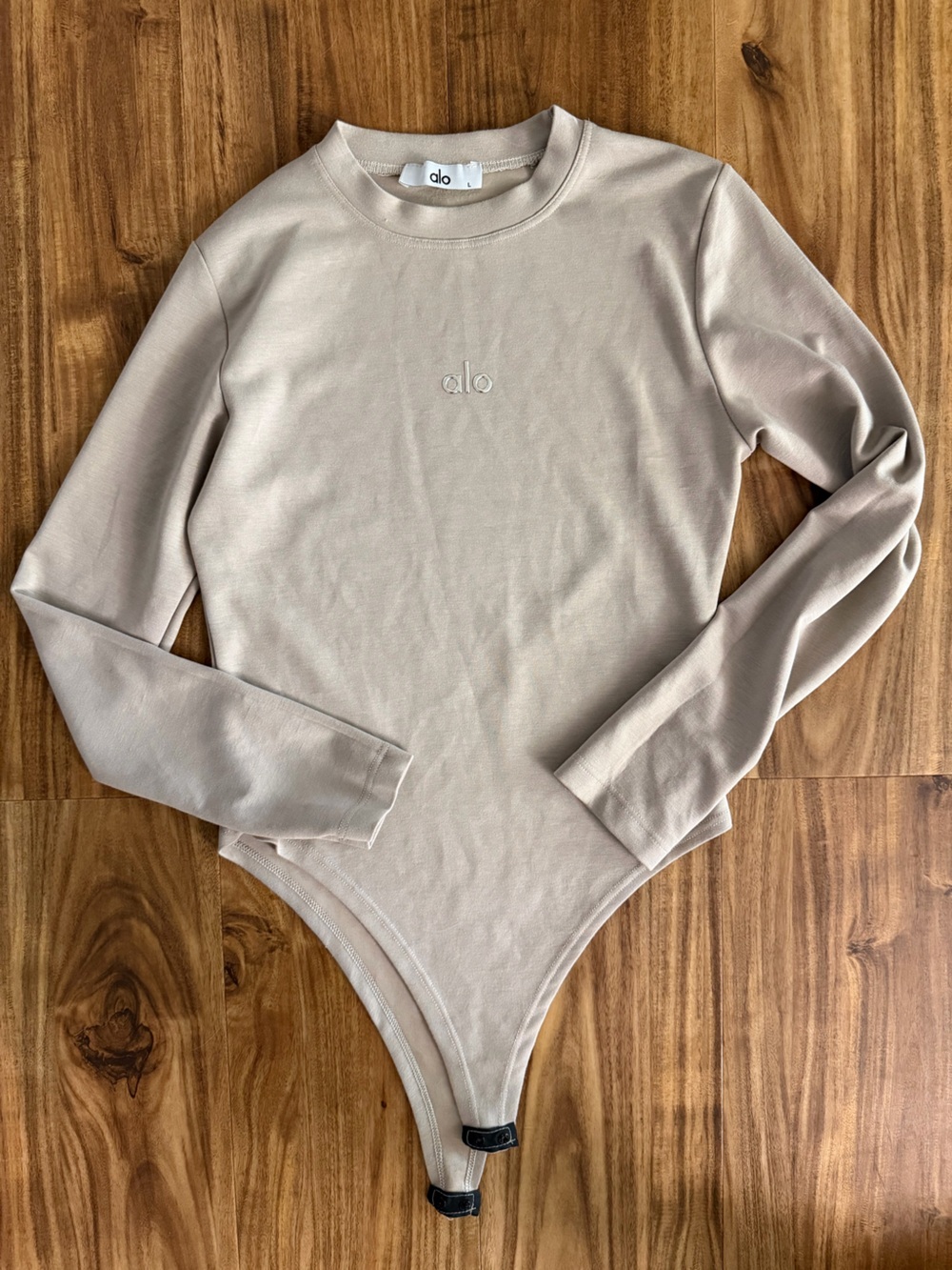 Alo Yoga Tan Beige Bodysuit
